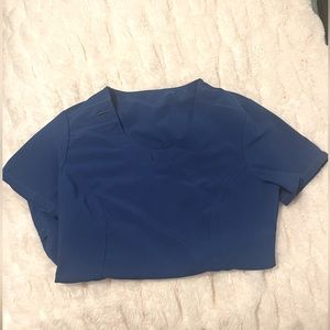 Xfinity XS Royal Blue Scrub top